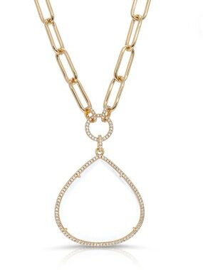 Saraphina Magnifier Pendant Necklace